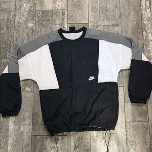 Nike Black and Gray Colorblock Jacket